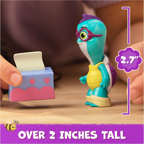 Sniffle & Snuggle Pack with Zig Zag & Tidbit Action Figures, Tissue Box Accessory, Kids Toys Ages 3 and up
