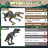 3-5-7 Upgraded Dinosaur Toys for Kids Years Old, Remote Control Spinosaurus Toys with Indicator Light Chasing&Spray