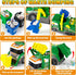 Set 3 4 5 6 7 8, Large Garbage Truck Toy for Boys Ages Kids Trash Truck with Sound, Light, Dumpster, Trash Bins