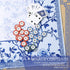 Sonwyoung 1 31.5" 31.5" Chinoiserie Mahjong Mat with Carrying Bag x Blue and White Rubber Anti Slip and Noise Reduction