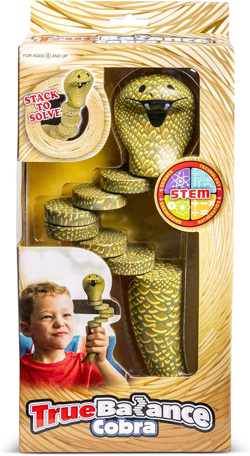 TrueBalance Cobra Version Advanced Skill-Building Balance Toy for All Ages | Improves Focus, Coordination & Fine Motor