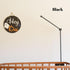 Black Wooden Crib Mobile Arm, Adjustable Mobile Holder for Crib and Desk Rotating Baby Mobile Hanger Nursery Decoration