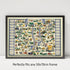 1000 Piece Adult Jigsaw Puzzle | 1962 | Finger Lakes Region of Central New York | Handmade Puzzle Game