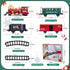 Set, Set 3 4 5 6 7 8+ Train Train Toys for Kids Boys with Smokes, Lights and Sound, Train for Under Christmas Tree