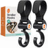 Baby Uma Stroller Hooks (2 Pack) - Open Stroller Hook with 360-Swivel