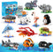 Party Favors for Kids 8-12, 1635PCS-12 Kinds of Animals Building Block Toy,