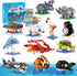 Party Favors for Kids 8-12, 1635PCS-12 Kinds of Animals Building Block Toy,