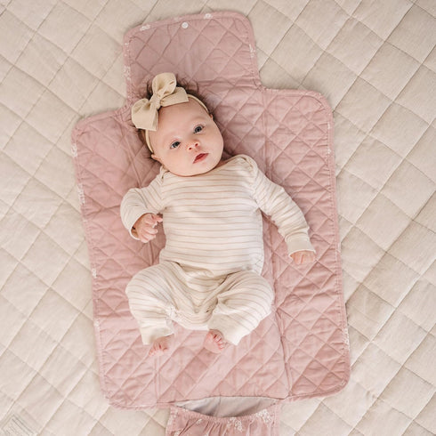 Portable Diaper Changing Pad - Waterproof Travel Baby Changing Mat - Foldable Compact Diaper Change Pad - Lightweight