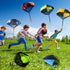 10 Pack Parachute Toy - Tangle Free Throwing Toy Parachute, Outdoor Flying Toys for Kids, Gifts (5 Colors)