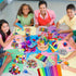 Set 1850Pcs Treasure Cove Arts and Crafts Supplies for Kids Craft Supplies Materials Kit DIY School Craft Kit Toddler