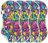 YEGAME Set 1 11 22 Inch Muslin Baby Burp Cloths of - Graffiti Super Absorbent Cotton Burping Rags Soft Baby Washcloths