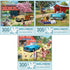 Bits and Pieces Value Set of 3 Jigsaw Puzzles by Kevin Walsh
