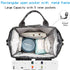 Backpack Backpack Diaper Bag with USB Charging Port Stroller Straps and Insulated Pocket,army military Travel Nappy