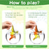 16pcs 3+ Dinosaur Series - Temperature Color Changing Bath Toys, Water Table Toy for Easter Egg Fillers,Goodie Bags