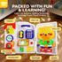 1-2 20in1 13, 1+ TOY Life Toddler Montessori Busy Board for Year Old, Baby Musical Toddler Toys, Early Educational Baby