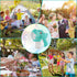 Onory 2 Pack Bubble Gun Machine for Kids - Bubble Blaster with Solutions for Summer Party Favors