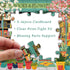 PICKFORU 1000 Book Jigsaw Puzzles Pieces, Spring Flowers Bookstore Puzzles for Adults, Blooming Bookshelf Puzzle as