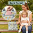 Compact Owl-Themed Waterproof Mini Diaper Bag - Multi-Function Travel Handbag
