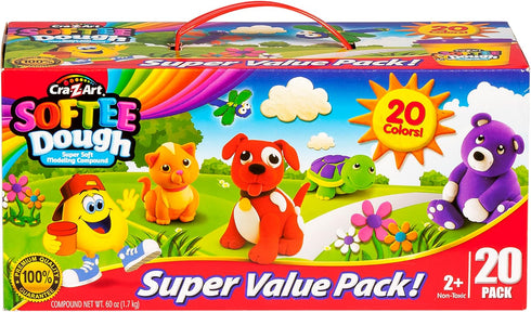 CRA-Z-Art Giant Color Craze 20 Dough Pack