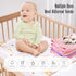 12 Pack 20" 10", 100% Muslin Burp Cloths - Large x Ultra Absorbent Cotton for Baby Drool and Messes - Soft, Gentle Baby