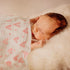 4-Pack (35" 40") GLLQUEN BABY Muslin Swaddle Blankets Breathable Receiving Blankets x Soft Baby Blankets for Girls