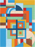 Galison Frank Lloyd Wright December Gifts – 500 Piece Book Box Puzzle Featuring Architectural Geometric Artwork Packaged in Magnetic Keepsake Book Sized Box