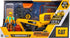 Set, 23-Piece Playset 4-Inch 3+ Cat Workforce Excavator Action Kids Construction Toy with Figure, Non-Drying Dirt