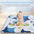71x59 Inch omzer Baby Play Mat, Large & Thick & Soft Cushioned Playmat for Playpen, Non-Slip Floor Mat for Crawling