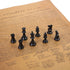 Vbestlife Tournament Chess Game Set, Complete International Chess Pieces, Black & White Chess Board Set (Large 77mm)