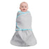 3-Way 1.5, 0-3 6-12 HALO Baby Sleepsack Swaddle Wearable Blanket, Adjustable Infant Sleepsack, TOG Ideal Temp, Heather