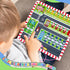 2 1 3-6 wakeInsa in Magnetic Color and Number Maze,Montessori Toy for Years Old,Wooden Magnet Balls Puzzles,Toddler