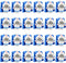 ArtCreativity 24-Pack Mini Astronaut Paratroopers - Durable Parachute Toys for Kids, Space-Themed Party Favors