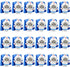 ArtCreativity 24-Pack Mini Astronaut Paratroopers - Durable Parachute Toys for Kids, Space-Themed Party Favors