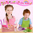 Windidi 3 4 5 6 7 8 9 10 Set Set, Montessori Toys for Year Old Girls Boys Birthday Gifts,Kids Kitchen Knife for Real