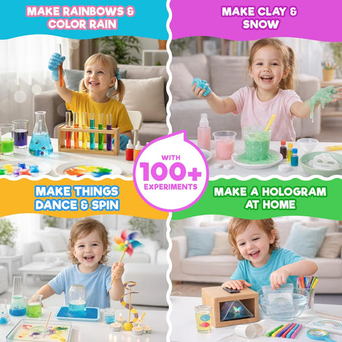 3-5 3-4-5 100+ Doctor Jupiter Preschool Science Kit for Girls Ages | Toddler Learning Activities, Birthday Gift Ideas