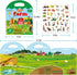 Reusable Sticker Books for Toddlers - Farm Stickers for Kids, Travel Essentials Toy for Ages 1-3