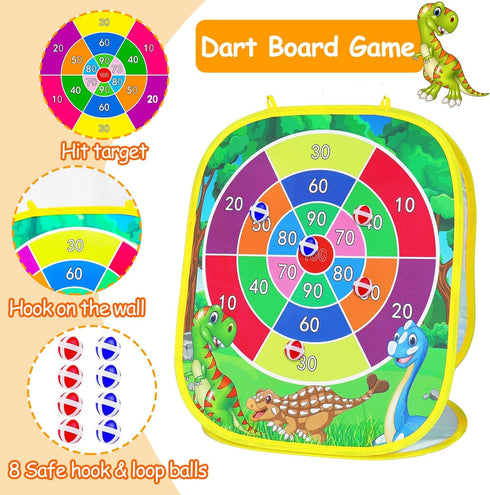 3 in 1 Bean Bag Toss Game for Kids, Toddler Toys for 2-5 Year Old Boys Girls Birthday Gifts