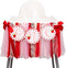 Strawberry One Highchair Banner - Berry First Birthday High Chair Banner, Berry