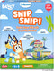 Skillmatics Scissor Skills Activity Book - Snip Snip Bluey, Preschool Cutting &