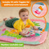 5 0-36 Bright Starts Wild Wiggles Sweet Safari Foldaway Baby Play Gym & Mat, Foldable with Removable Toys