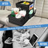 COOLBEBE Car Seat Organizer, Backseat Car Organizer with Cup Holders for Kids and Adults Travel, Cooler Compartment