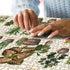 Vintage Houseplant Puzzle 1000 Pieces for Adult, Botany Succulent House Plant Puzzle
