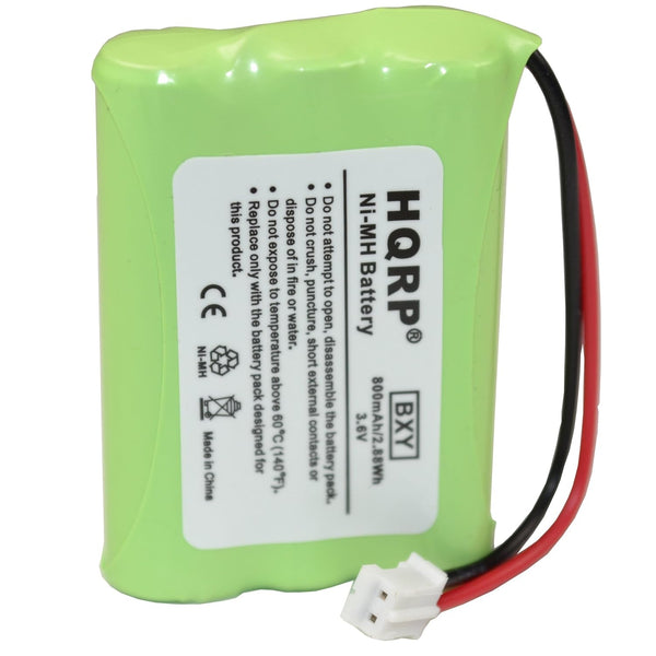 HQRP Battery for MOTOROLA Digital Baby Monitor Models MBP18, MBP25, MBP26, MBP33, MBP34, MBP36, MBP43