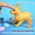 Playset 6 3 3-12 iBayda Family Dollhouse Dolls - People with Dollhouse Pets Included Pregnant Mom Dad Kids