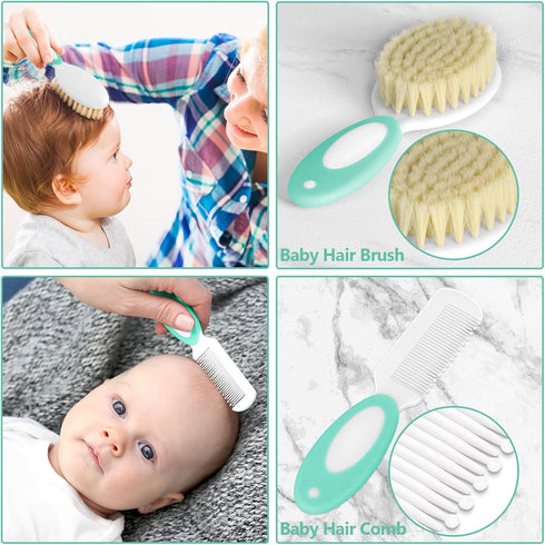 31PCS Set, Baby Healthcare and Grooming Kit for Newborn Kids, Upgraded Safety Baby Care Kit, Newborn Nursery Health