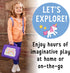 3-5+, Creativity for Kids Sensory On The Go Kit: Magical Playground - Sensory Bins for Toddlers Ages Unicorn Gifts