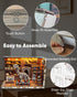 DIY Miniature House Kit Mini House Book Nook Kit Bookend Bookcase Craft Bookshelf Home Decor with LED Light Christmas