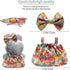 Digabi 17cm 8 Set Doll Clothes Piece Strap Dress and Bow Headband for a Unique Dressed-Up Look Fashion Handmade