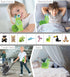 DolliBu Green Snail Plush - 7 Inch Realistic Stuffed Animal Snail Toy for Kids and Adults