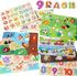 9 Pack 3 4 5 3-5, Set, GRINNNIE Montessori Toddler Puzzle for Years Old, Wooden Learning Puzzle for Toddlers Animal